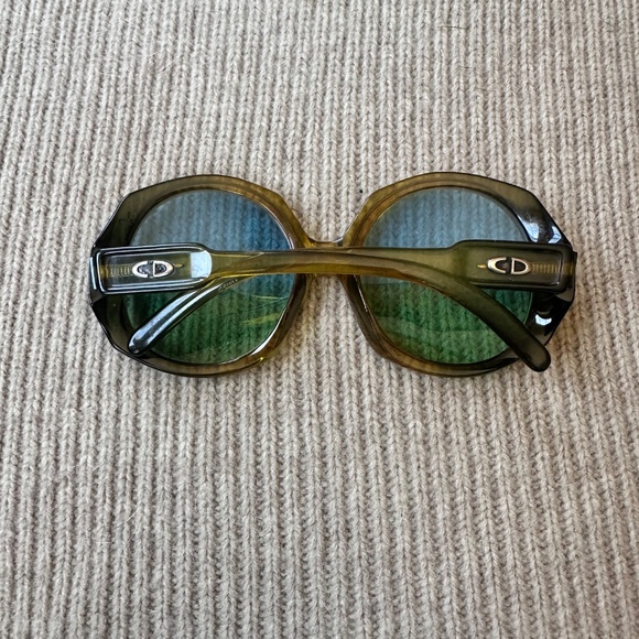 Rare Vintage Round Dior Ombré Sunglasses - Picture 3 of 8